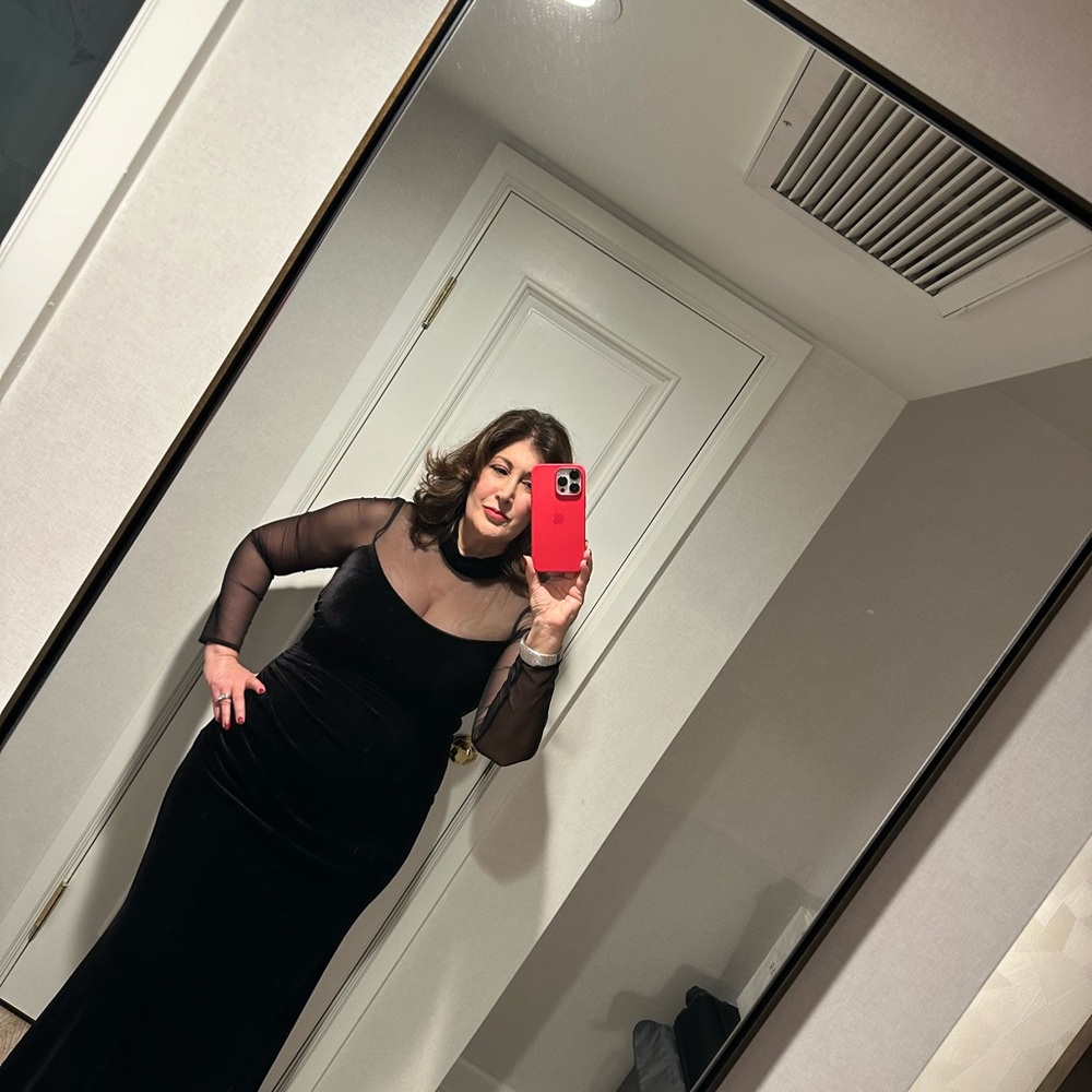 Eliza J Black Long Sleeve Dress - Picture 9 of 9